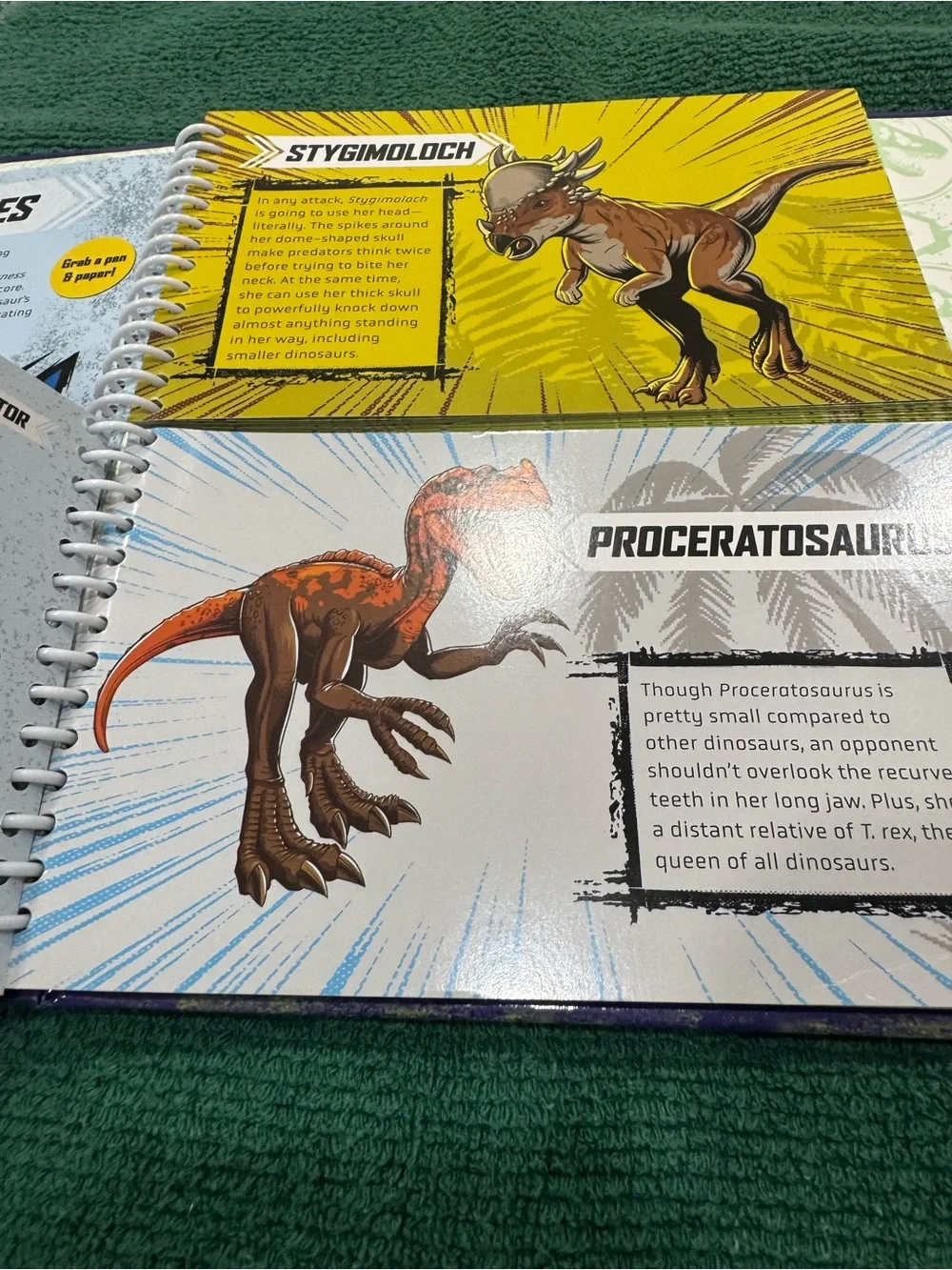 Jurassic World: Dinosaur Rivals! by Marilyn Easton (2022, Novelty Book) (CL-2)
